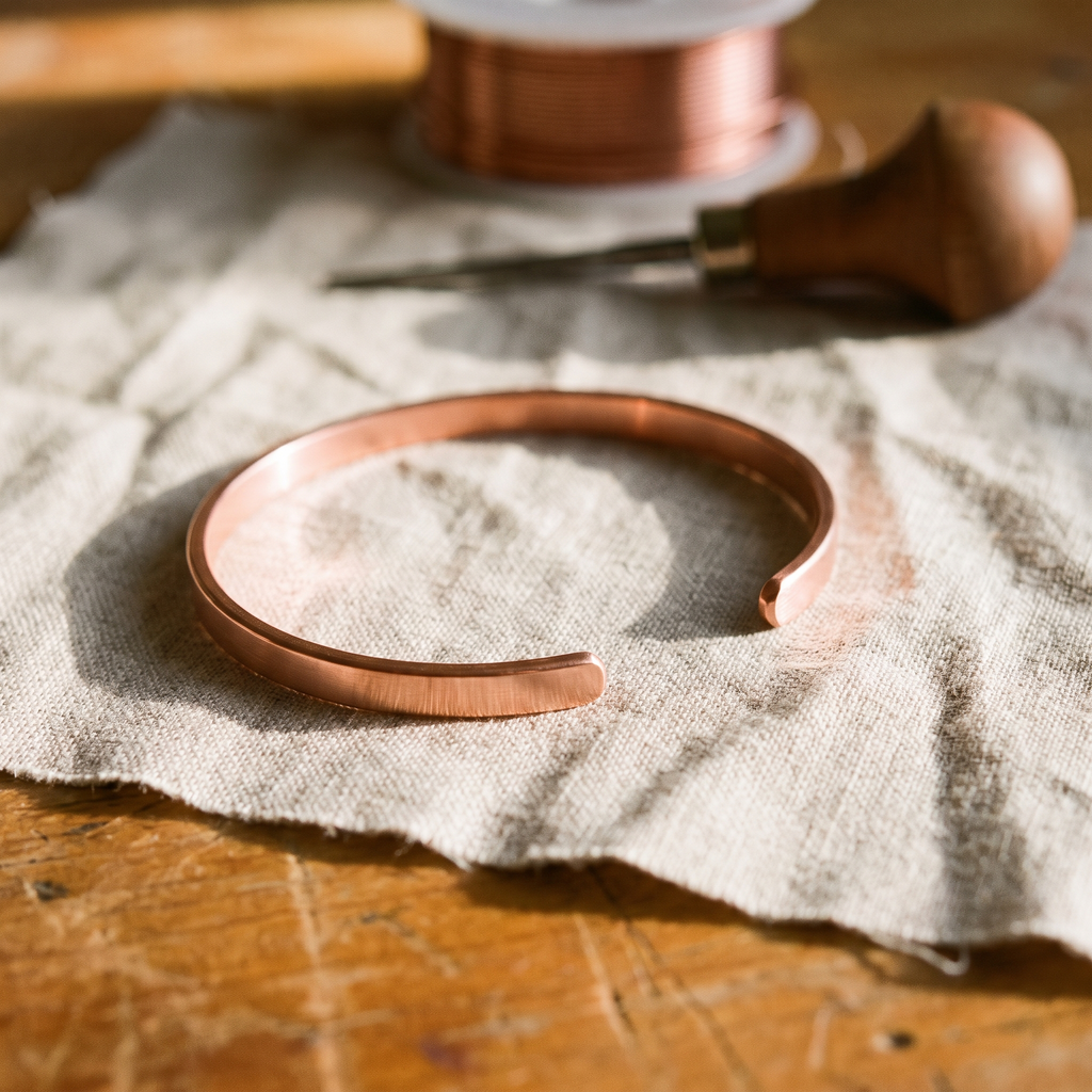Emily's River Copper Bracelet