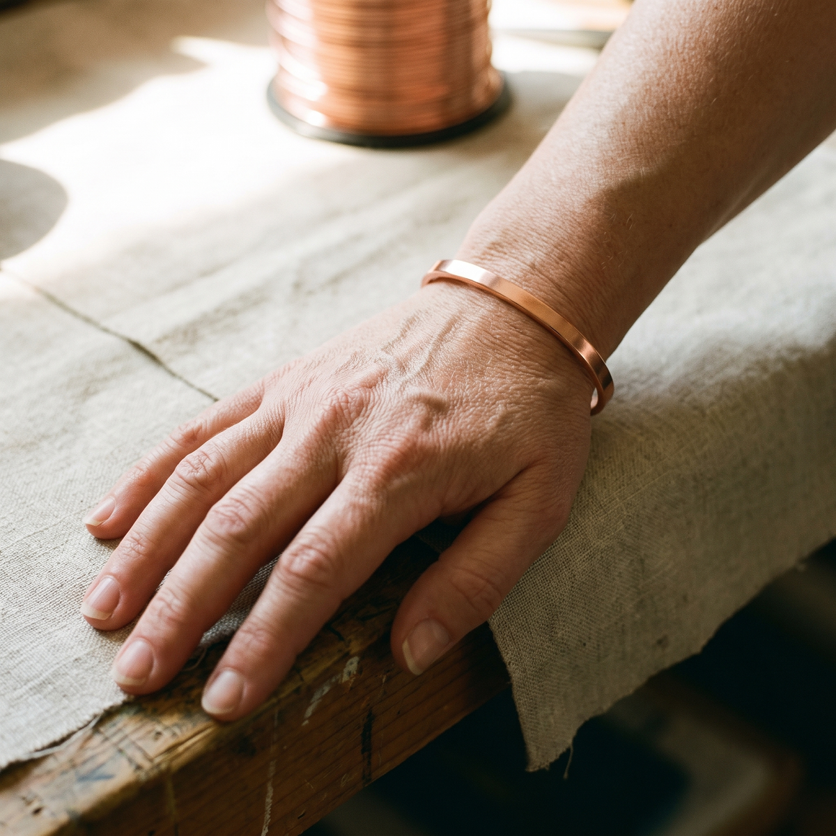 Emily's River Copper Bracelet