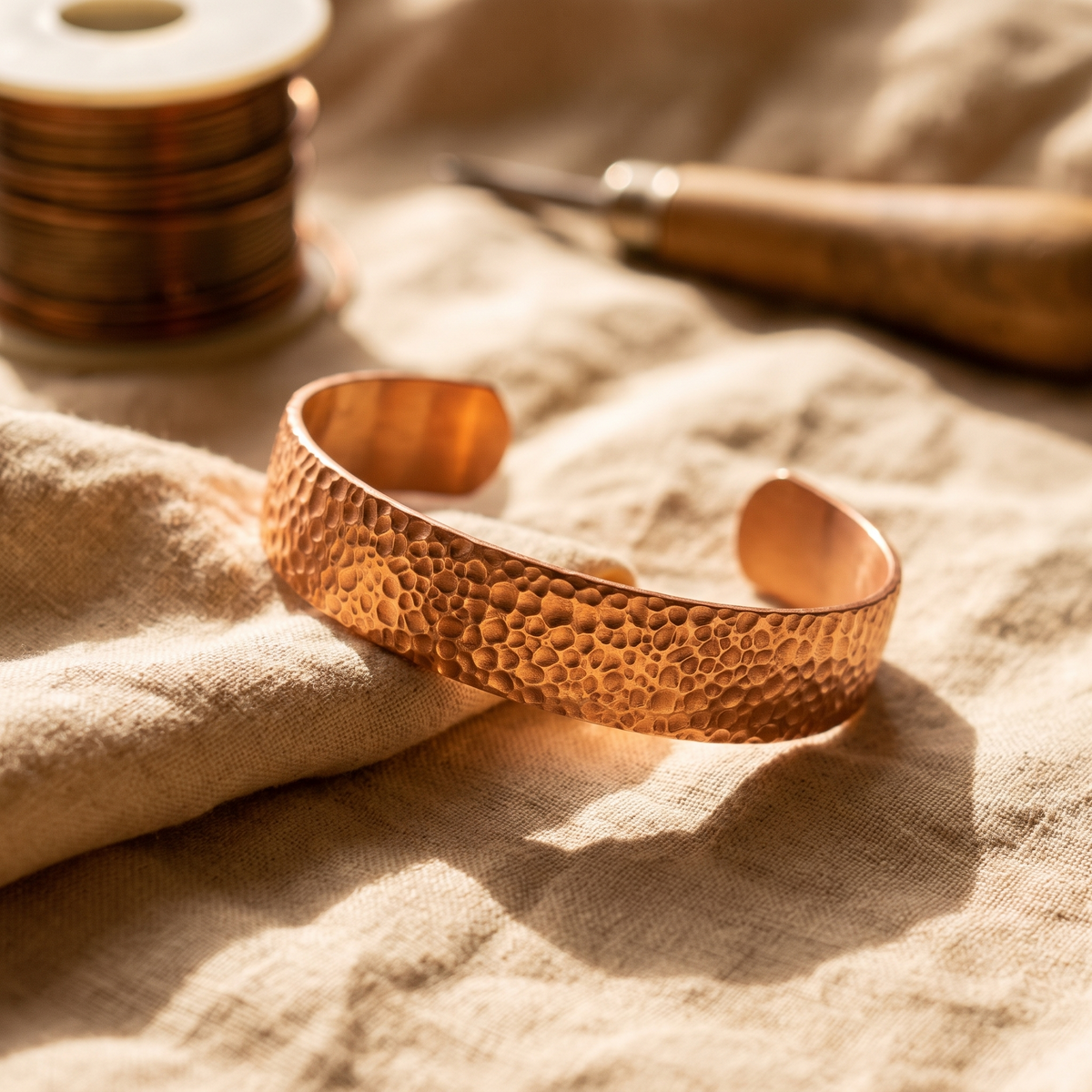 Emily's Moon Copper Bracelet