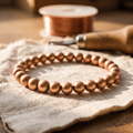 Emily's Bark Copper Bracelet
